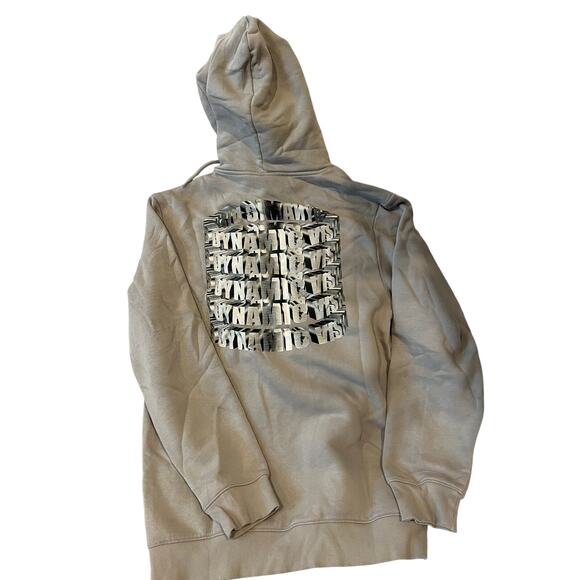 H&M Visibly Dynamic Gray Hoodie, Men's S - Picture 3 of 3